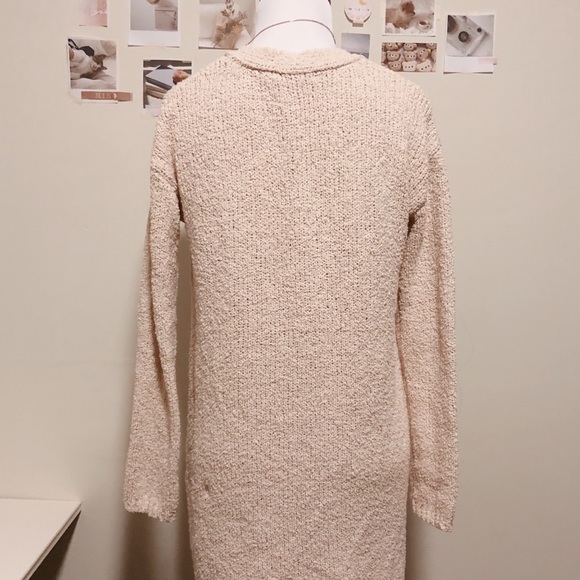 Beige Popcorn Cardigan - Picture 5 of 7